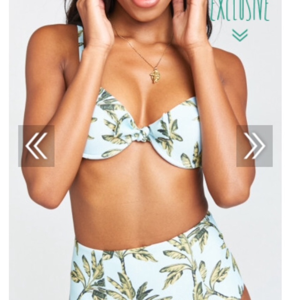 MUMU BIKINI TOP ~WALK THE PALM~